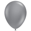5 inch TUFTEX GRAY SMOKE - LA Balloons