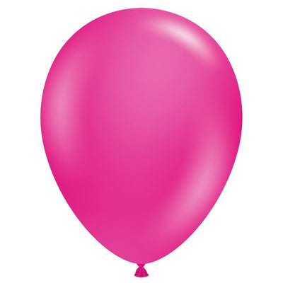 5 inch TUFTEX HOT PINK - LA Balloons