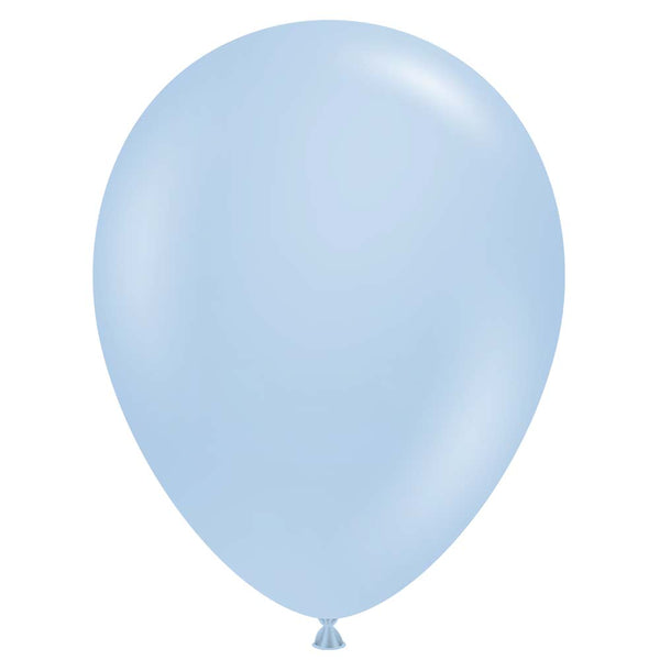 5 inch TUFTEX MONET PASTEL BLUE - LA Balloons