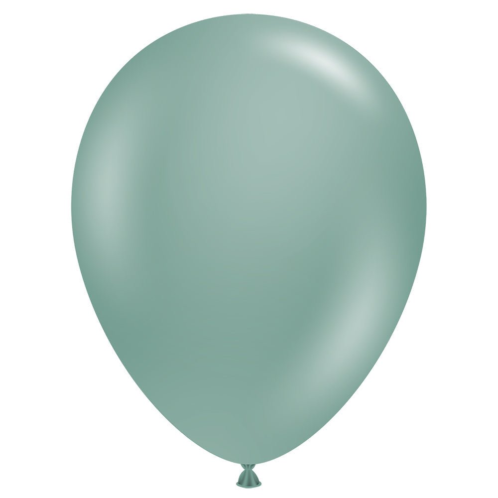 5 inch TUFTEX WILLOW GREEN - LA Balloons