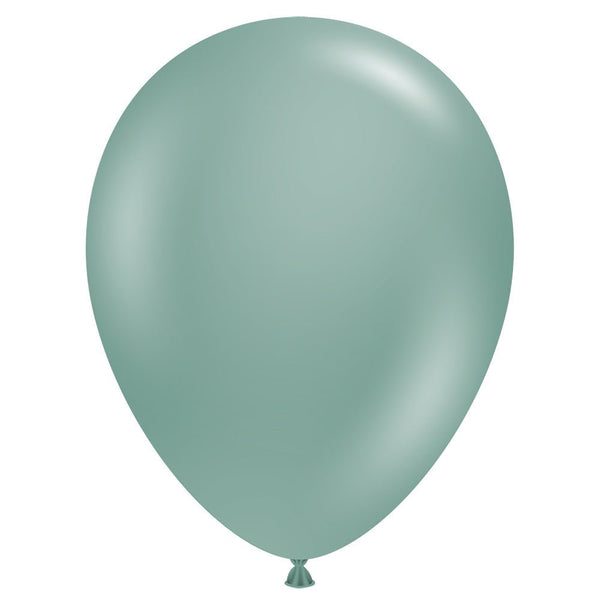 5 inch TUFTEX WILLOW GREEN - LA Balloons