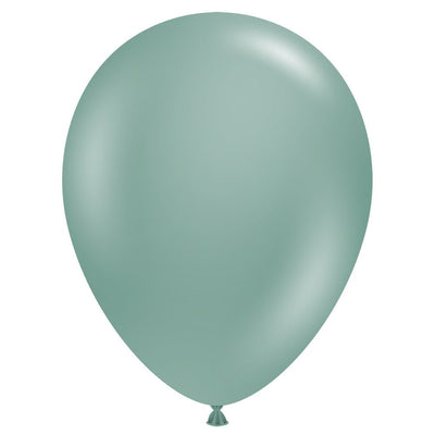 5 inch TUFTEX WILLOW GREEN - LA Balloons