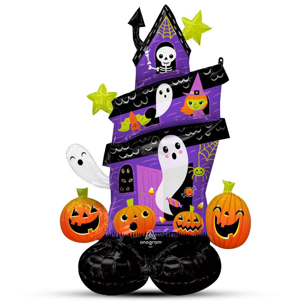 50 inch HALLOWEEN HAUNTED HOUSE AIRLOONZ