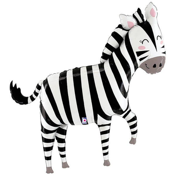 50 inch JUNGLE ZEBRA - LA Balloons