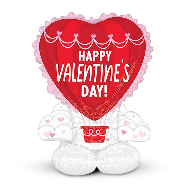 50 inch VALENTINE HOT AIR BALLOON AIRLOONZ - LA Balloons