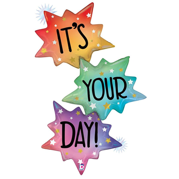 51 inch OPAL IT'S YOUR DAY BURST - LA Balloons