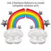 52 inch RAINBOW AIRLOONZ - LA Balloons