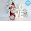 52 inch SATIN WATERCOLOR FLORAL - LA Balloons