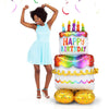 53 inch BIRTHDAY CAKE AIRLOONZ - LA Balloons