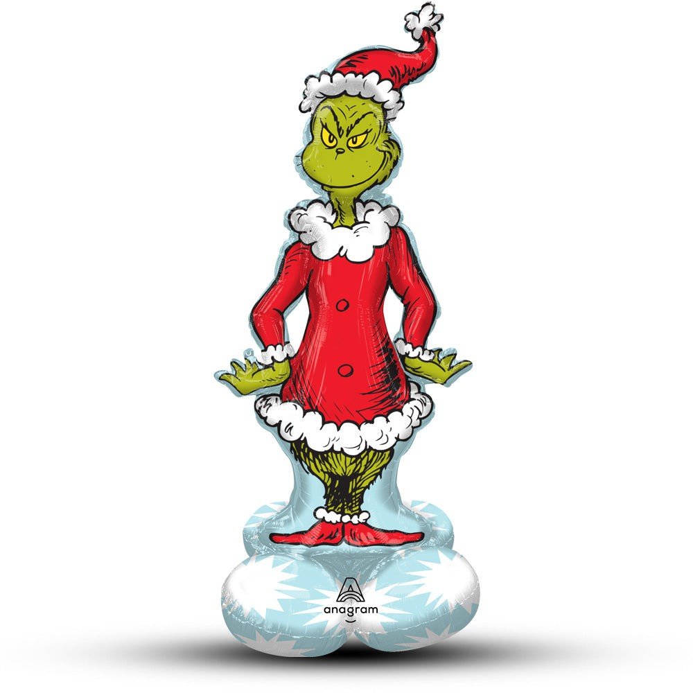 18 inch Anagram Grinch Christmas Foil Balloon - 43610 - LA Balloons
