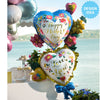 59 inch HAPPY MOTHER'S DAY PAINTED FLORAL PRINTS - LA Balloons
