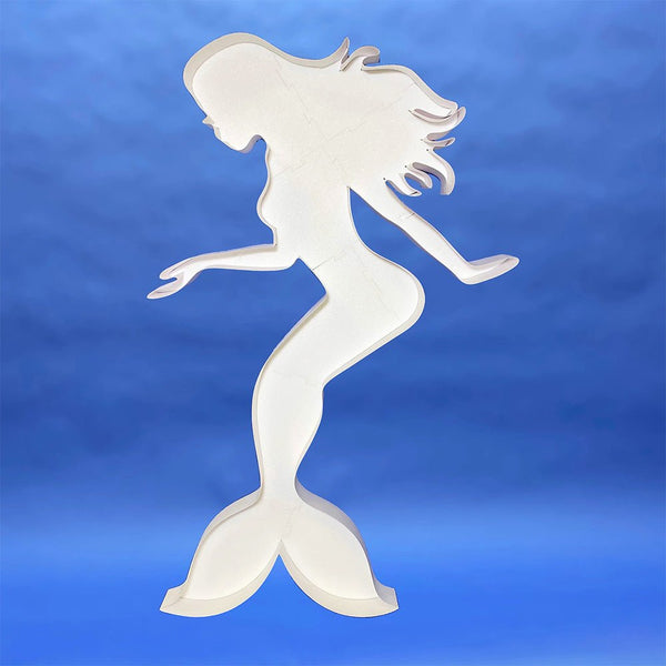 59 inch MERMAID MOSAIC FRAME - LA Balloons