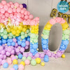 59 inch NUMBER - 1 MOSAIC FRAME - LA Balloons