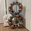 59 inch NUMBER - 8 MOSAIC FRAME - LA Balloons