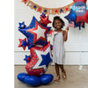 59 inch PATRIOT STAR CLUSTER AIRLOONZ - LA Balloons