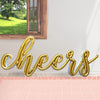 59 inch SCRIPT CHEERS MOSAIC FRAME - LA Balloons