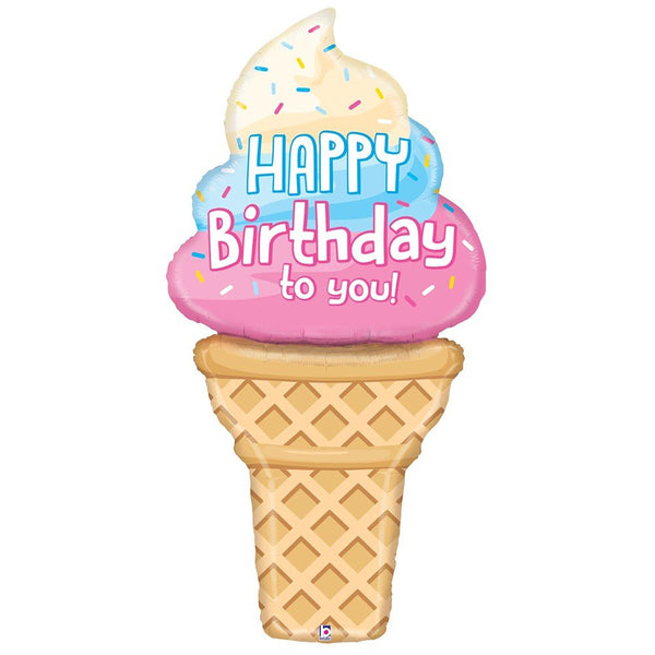 59 inch SPECIAL DELIVERY ICE CREAM - LA Balloons