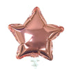 6 inch SELF - INFLATING STAR - ROSE GOLD - LA Balloons