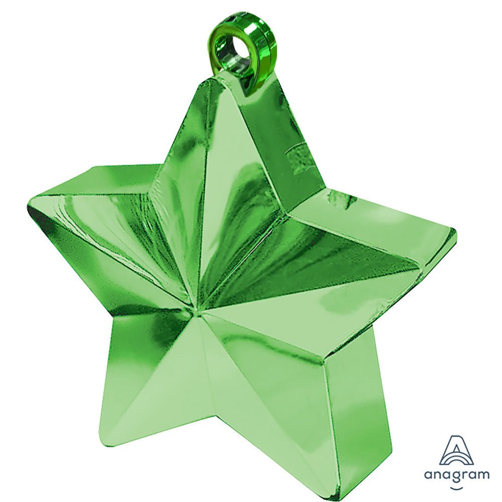 6 oz. BALLOON STAR WEIGHT - GREEN