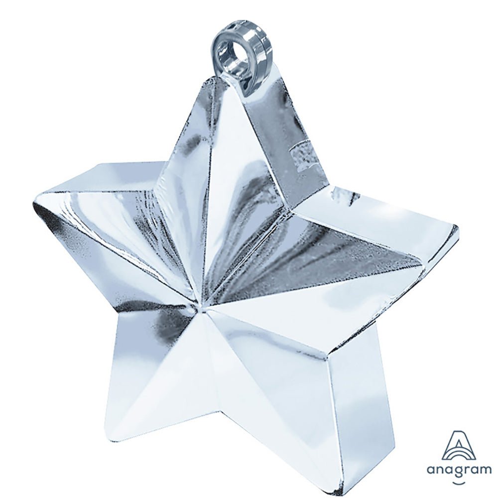 6 oz. BALLOON STAR WEIGHT - SILVER