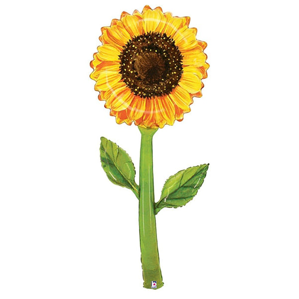 60 inch FRESH PICK WATERCOLOR SUNFLOWER - LA Balloons