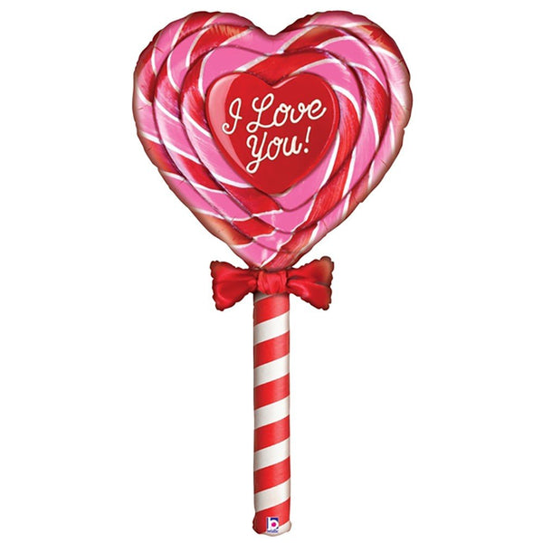 60 inch MIGHTY SPECIAL DELIVERY LOVE LOLLIPOP - LA Balloons