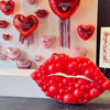 62 inch LIPS MOSAIC FRAME - LA Balloons