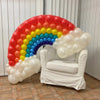66 inch RAINBOW MOSAIC FRAME - LA Balloons