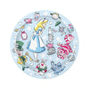7 inch ALICE IN WONDERLAND ROUND DESSERT PLATES (8 PK) - LA Balloons