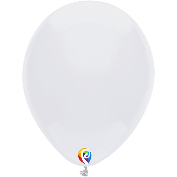 7 inch FUNSATIONAL WHITE - LA Balloons