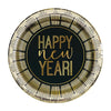7 inch ROARING NEW YEARS FOIL PLATES (8 PK) - LA Balloons