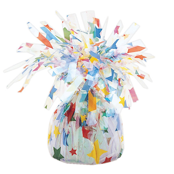7 oz. BALLOON WEIGHT - STARS - LA Balloons