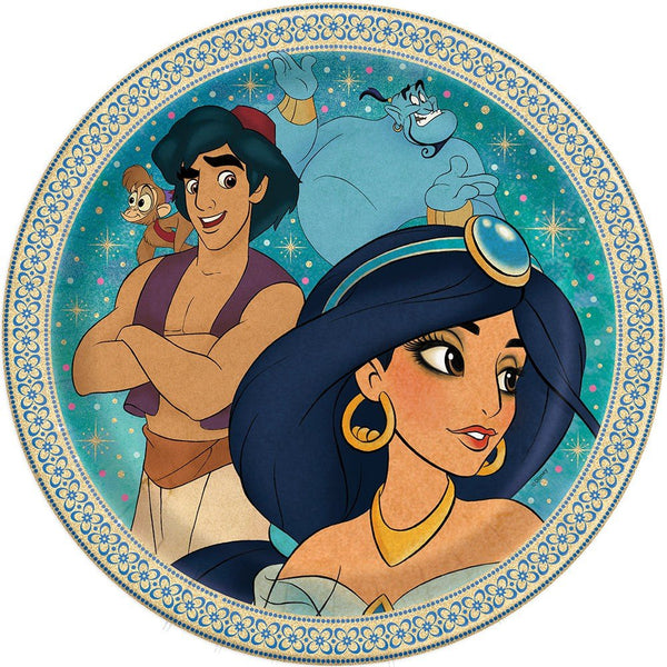 9 inch ALADDIN ROUND DINNER PLATES (8 PK) - LA Balloons