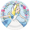 9 inch ALICE IN WONDERLAND ROUND DINNER PLATES (8 PK) - LA Balloons