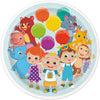 9 inch COCOMELON ROUND DINNER PLATES (8 PK) - LA Balloons