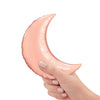 9 inch CRESCENT MOON - ROSE GOLD (AIR - FILL ONLY) - LA Balloons