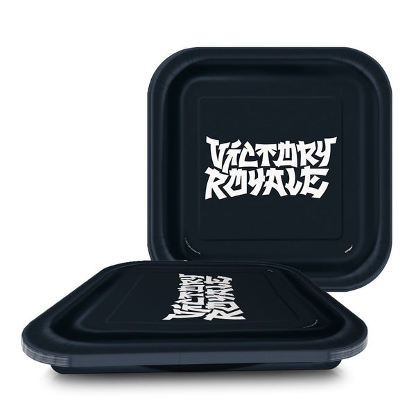 9 inch FORTNITE SQUARE DINNER PLATES (8 PK) - LA Balloons