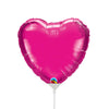 9 inch HEART - MAGENTA (AIR - FILL ONLY) - LA Balloons