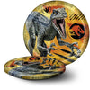 9 inch JURASSIC WORLD 3 ROUND DINNER PLATES (8 PK) - LA Balloons