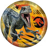 9 inch JURASSIC WORLD 3 ROUND DINNER PLATES (8 PK) - LA Balloons