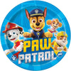 9 inch PAW PATROL ROUND DINNER PLATES (8 PK) - LA Balloons