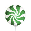 9 inch PEPPERMINT CANDY - GREEN (AIR - FILL ONLY) - LA Balloons
