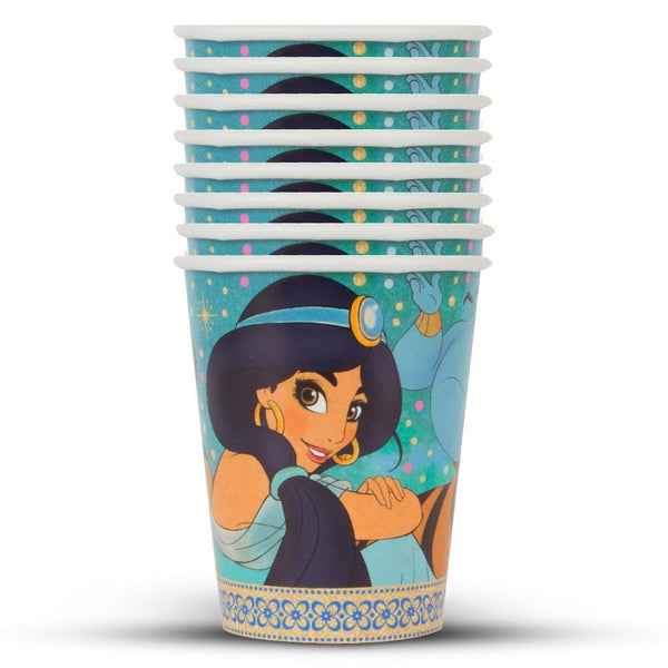 9 oz. ALADDIN PAPER CUPS (8 PK) - LA Balloons