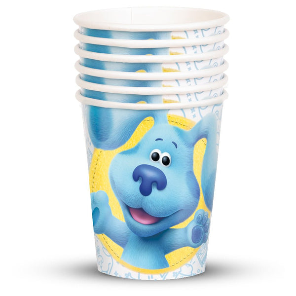 9 oz. BLUE'S CLUES PAPER CUPS (8 PK) - LA Balloons
