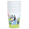 9 oz. BLUEY PAPER CUPS (8 PK) - LA Balloons