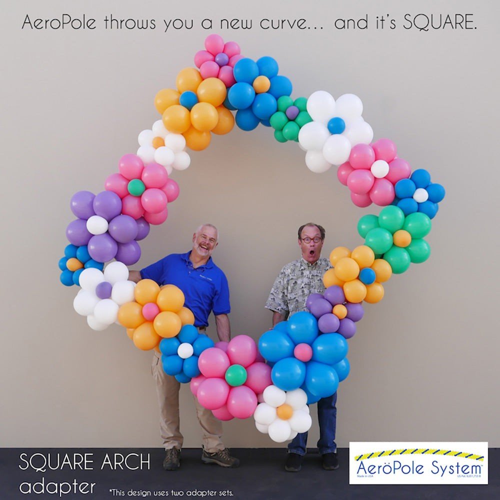 AEROPOLE SYSTEM - SQUARE ARCH ADAPTER KIT - LA Balloons