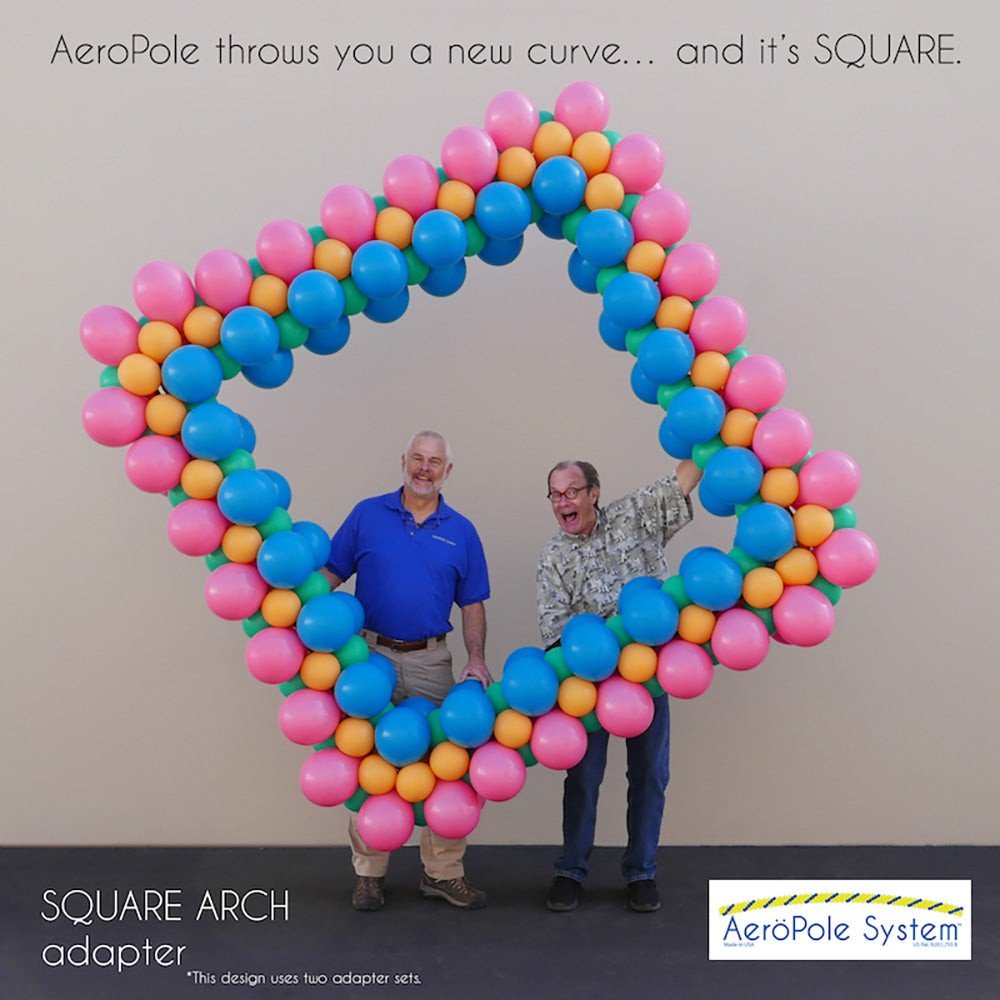 AEROPOLE SYSTEM - SQUARE ARCH ADAPTER KIT - LA Balloons