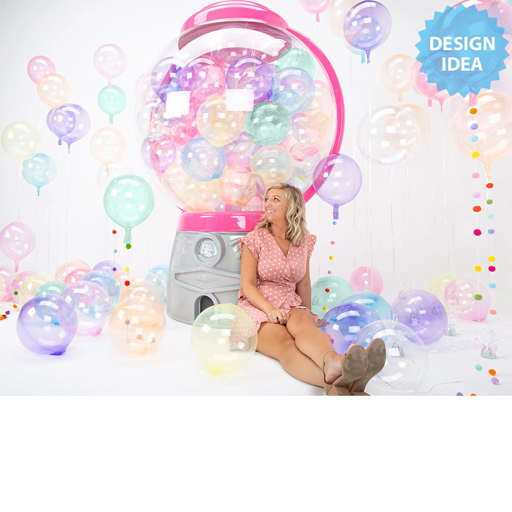 10 in Anagram Crystal Clearz Petite Clear 5 PK Balloon 82984