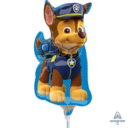 Anagram 11 inch PAW PATROL - CHASE (AIR-FILL ONLY) Foil Balloon 34498-02-A-U