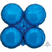 Anagram 13 inch MAGICARCH SMALL - METALLIC BLUE (AIR-FILL ONLY) Foil Balloon 04818-02-A-U